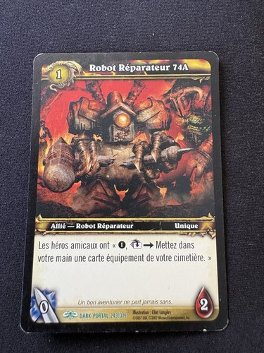 Carte 243 robot - carte,