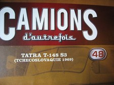 FASCICULE 48 CAMIONS D'AUTREFOIS TATRA T-148 S3 1969 / ERF / PROTOTYPE