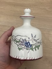 Très Rare Cloche De Table SARREGUEMINES PAPILLON Art De La Table Faïence Émaillé