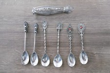 6 anciennes petites cuillères