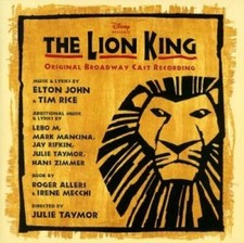 Lion King (Disney) [CD] Original Broadway cast recording (1997, US, Elton Joh...