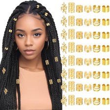 48 Pièces Bijoux Cheveux