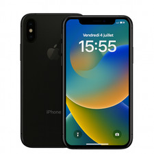 iPhone X 256 Go Gris Sidéral -batterie Neuve 100 % , Très Bon État