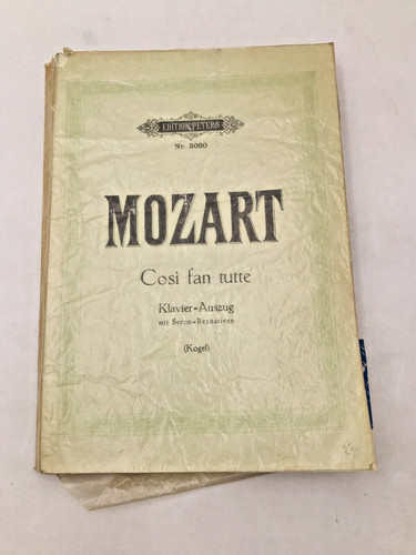 Wolfgang amadeus mozart cosi - amadeus,