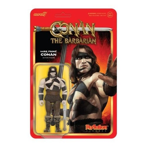 Conan war paint figurine - war,