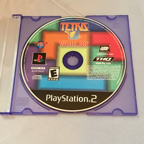 Tetris worlds ps2 game - tetris,