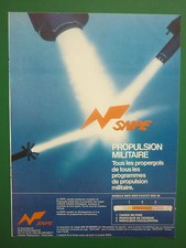 1/1981 PUB SNPE POUDRES EXPLOSIFS PROPULSION MILITAIRE MISSILE EXOCET MM38 AD
