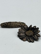xj lot broches vintage fleur