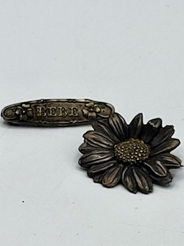 Lot broches vintage fleur - broches,