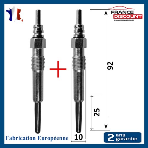 Bougie préchauffage 1 9 - bougie, 1,9