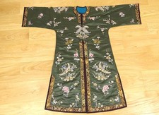 Robe chinoise soie broderies