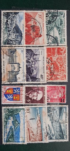 Timbres france oblitérés - timbres,