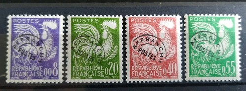 Série timbres france - série, 4