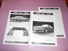 KOENIG SPECIALS - JAGUAR XJ 4.2 et 5.3 L - brochure catalogue tarifs années 80