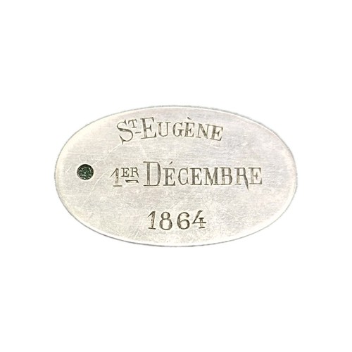 Plaque identité militaire st - plaque,