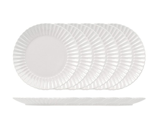 Assiettes fruits lotus en - 6,