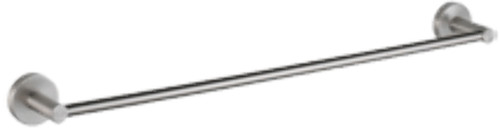 Barre inox porte serviettes
