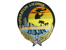 ANCIEN ECUSSON AIR / ALAT OPERATION LICORNE ABIDJAN