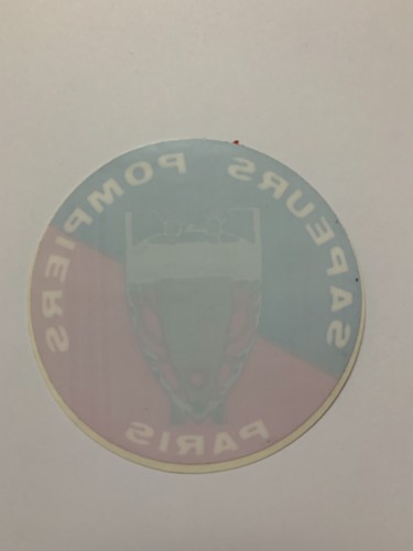 Sticker vintage sapeurs - sticker,