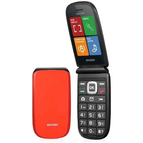 Téléphone brondi raptor flip - téléphone,