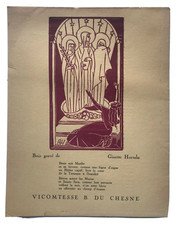 Gravure de Ginette Hortala (v