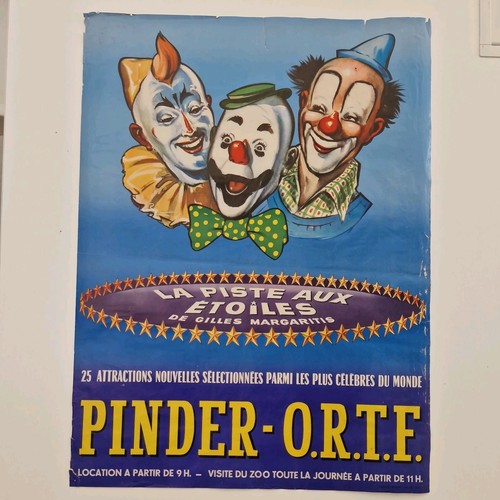 Affiche cirque pinder - affiche, la