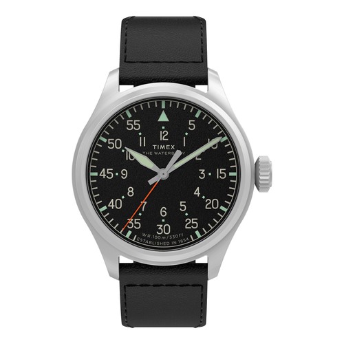 Timex montre cuir - montre, waterbury
