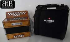 Accordéon Diatonique HOHNER GALAAD II (Sol/Do) - série Bois Naturel - NEUF