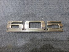 Monogramme peugeot 605 - monogramme,