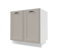 Meuble Sous Évier SALO 80x50x82cm 2 Portes Couleur Mate Disponible (SL-D8Z/80)