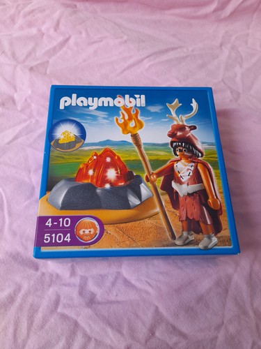 Boite playmobil 5104 gardien - boite,