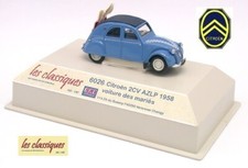 Citroen 2cv AZLP 1958 bleu