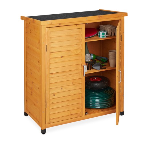 Armoire jardin bois - armoire,