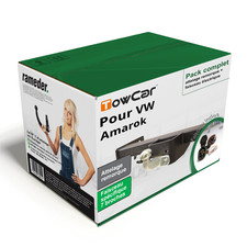 Attelage pour VW Amarok 22- col de cygne TowCar + Faisceau spécifique 7 broches