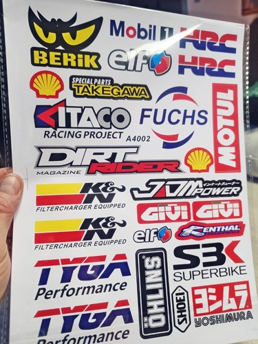 Autocollant yoshimura hrc - autocollant,
