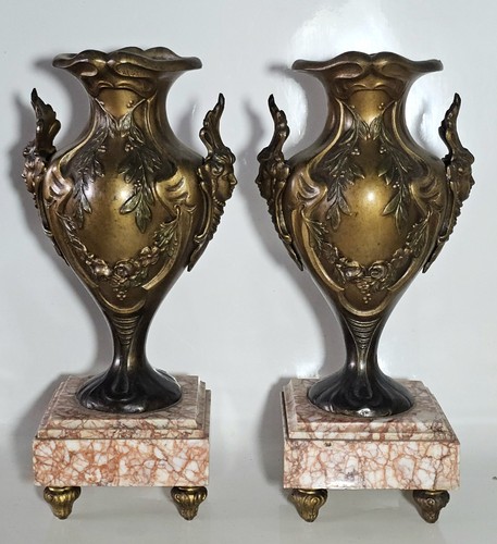 Ancienne paire vases en - ancienne, de