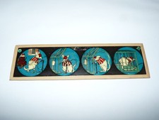 ancienne plaque verre lanterne