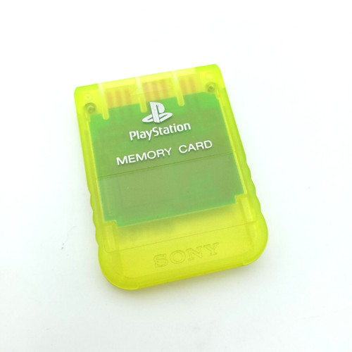 Ps2 yellow green lime - ps2, memory