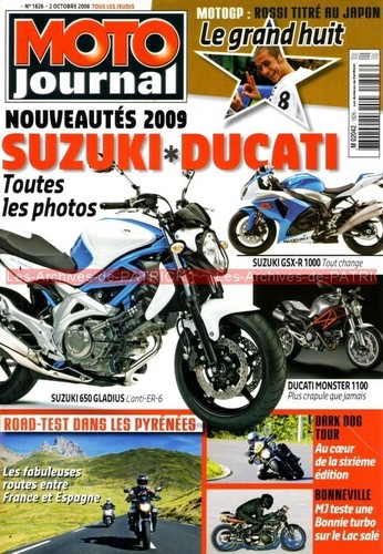 Moto journal 1826 - moto, 1100