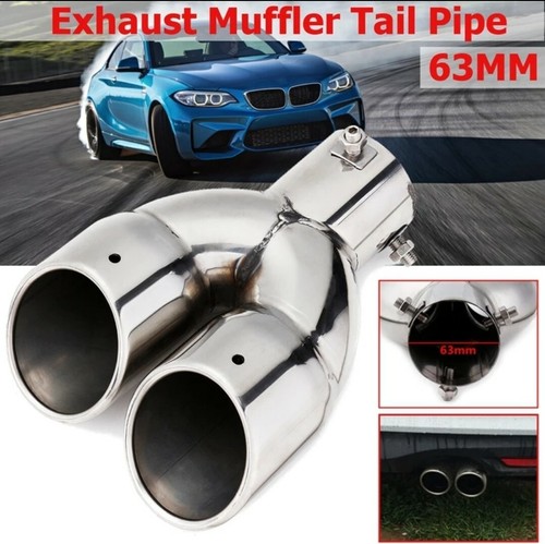 Embout echappement double - embout,