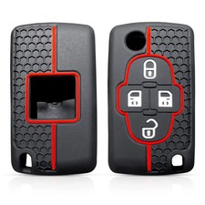 Housse Clé PEUGEOT 406 407 607 807 1007 CITROEN C8 Coque Silicone