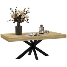 HOMCOM Table basse 110x60x45cm