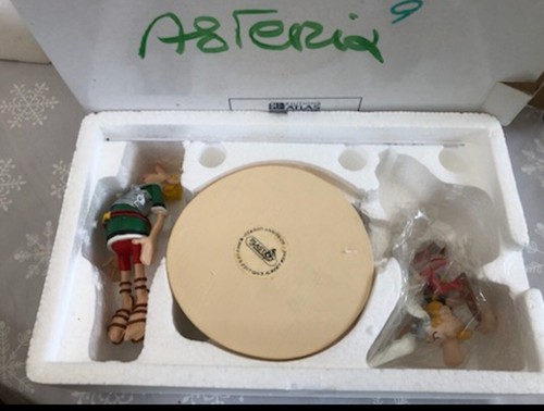 Scène plastoy astérix boxe - scène,