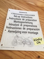 Honda CBR900RR CBR929RR Y CBR 900 929 RR instruction preparation setup manuel