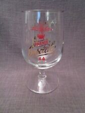 Verre a bière publicitaire