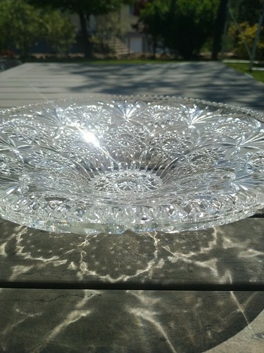 Grand plateau 30cm - en, cristal