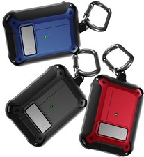 Housse De Protection Rugueuse Avec Clip Carabiner Pour Apple Airpods Pro