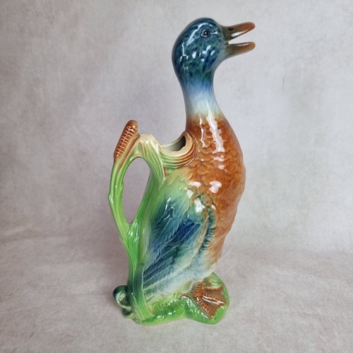 Pichet canard barbotine - canard, saint