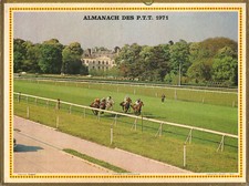 Almanach PTT 1971.Courses à