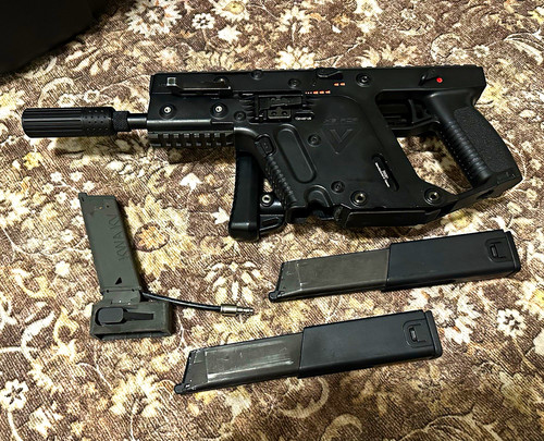 Kwa kriss vector black - black, gbb